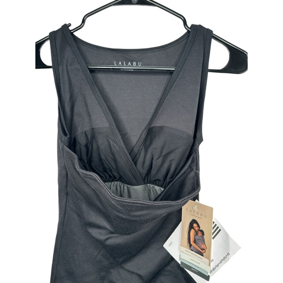 NEW Lalabu Simple Babywearing Black Soothe Shirt Tank Top Womens Sz XS X Small G - Picture 4 of 13